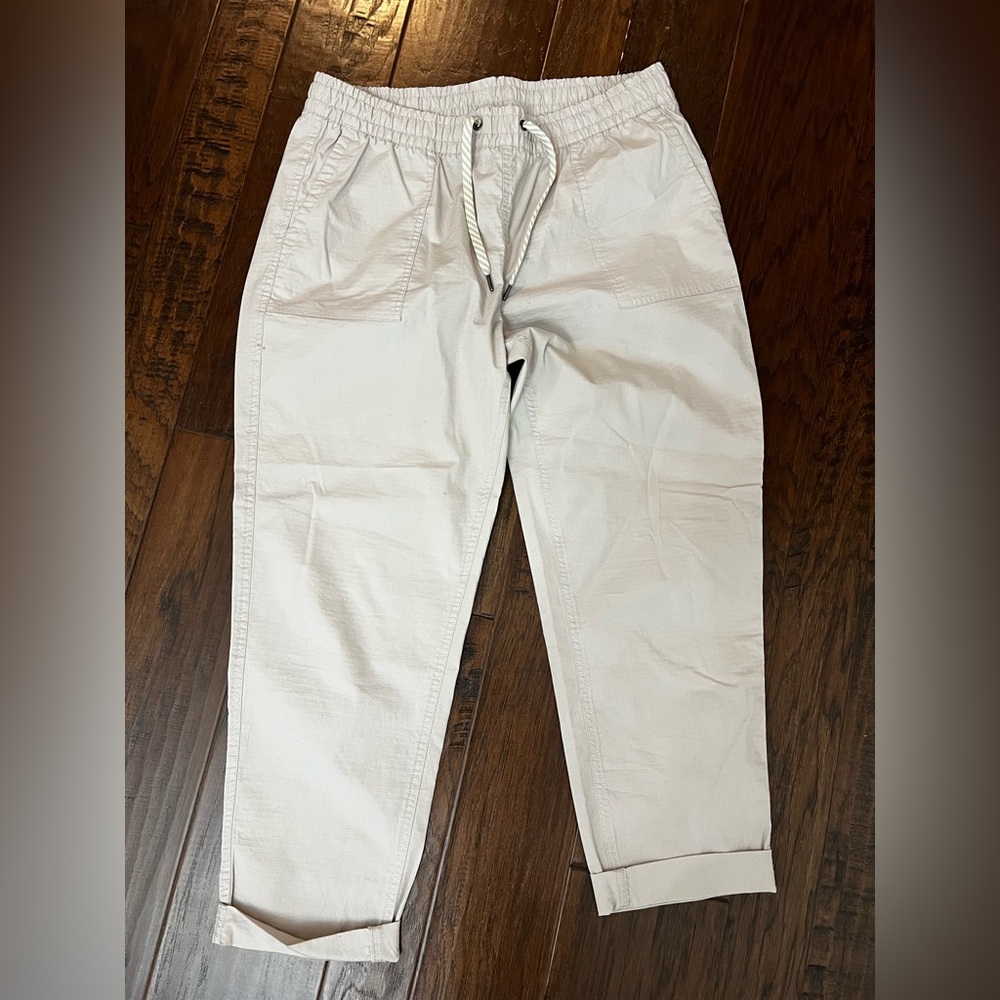 Vuori Ripstop Women’s Light Beige Joggers